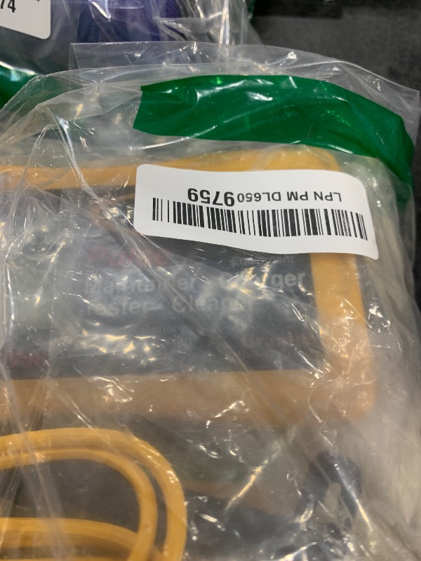 Photo 1 of Battery Saver Premium 48 Volt 50W Pulse Charger, Maintainer & Tester (Gen. 3), Yellow, Black (2365L-48-G3)