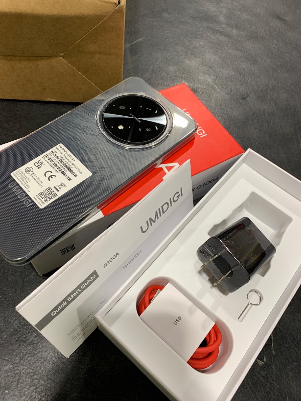 Photo 1 of UMIDIGI G100A Unlocked Phone, 6.9" HD+ 120Hz Display, Android 14 Cell Phone, 6000mAh Battery Smartphone, 4GB RAM +128GB/1TB TF, UNISOC T615, 13MP Camera, 4G Dual SIM Phone, Face ID/Fingerprint, GPS