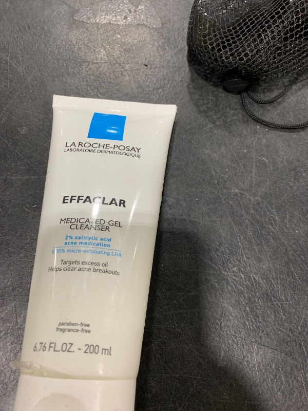Photo 1 of La Roche-Posay Effaclar Medicated Gel Cleanser, 2% Salicylic Acid Cleanser + LHA + Glycerin, Foaming Acne Face Wash, Helps Clear & Prevent Acne Breakouts, Oil Free, Targets Excess Oil