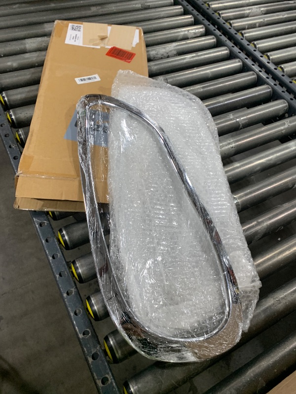 Photo 1 of for Freightliner for Business Class M2 Base 2004-2012 for M2 100 Base 2002-2005 for M2 106 Base 2002-2016 for M2 112 Base 2003-2016 M2 Driver Left Chrome Headlight Bezel Plastic