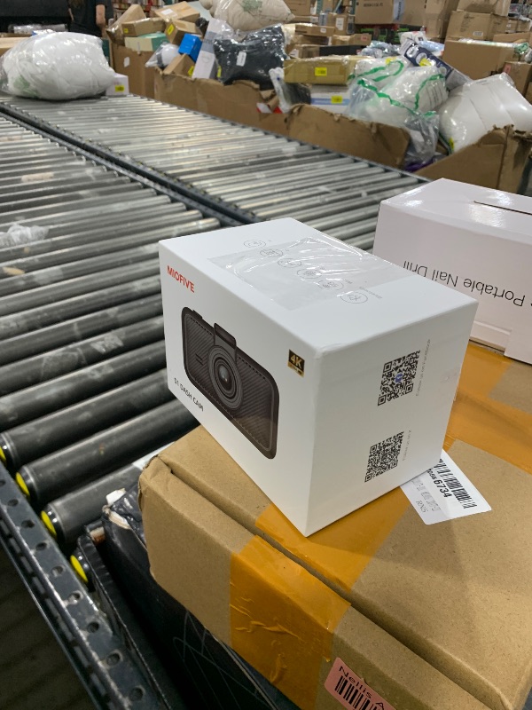 Photo 1 of Miofive Car Camera 4K Resolution, WiFi, Bluetooth, GPS Dash Cam, 3-Inch IPS Screen, Night Vision, Loop Recording, HDR, App Control, and Supports up to 512GB with a Free 32GB Card Included
