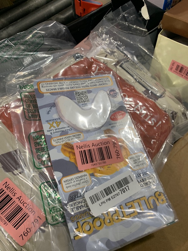Photo 1 of Bulletproof: World’s Thinnest Most Breathable Mouthguard is 3X Stronger! Football MMA Hockey Rugby Basketball BJJ Lacrosse Boxing Sports Mouth Guard Grinding Teeth. Men Women Adult Youth Kids Braces