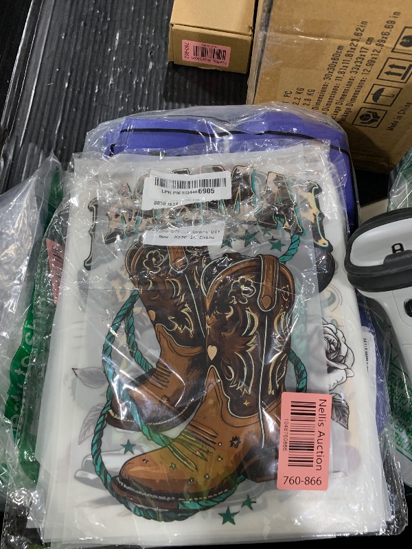 Photo 1 of HEYTRCO 25PCS Howdy Iron on Patches, Funny Cute Western Country Cowboy Cowgirl Meme Boots Embroidered Badges for Clothes, Applique for Shirts, Trucker Hats, Jeans, Jackets, Bags, Dress