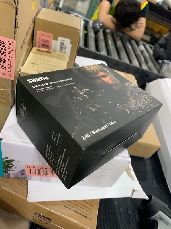Photo 1 of 8BitDo Ultimate 2C Wireless Controller for Windows PC and Android, with Hall Effect Joysticks and Hall Triggers, 1000Hz Polling Rate, and Remappable L4/R4 Bumpers - Black Myth: Wukong