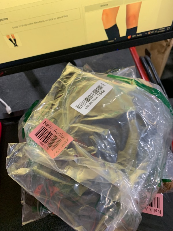 Photo 1 of +MD 15-20 mmHg Medical Compression Socks for Men/Women, Lightweight Opaque Knee High Support Stockings-Swelling, Varicose Veins, Thrombosis, Black 2XL