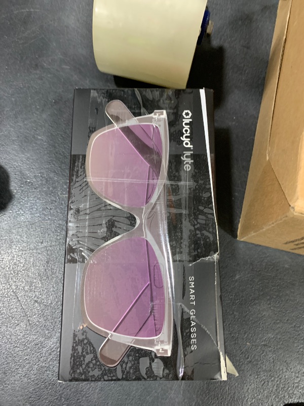 Photo 1 of Lucyd Lyte (2025 Version) Smart Glasses for Women Bluetooth Smart Eyewear Polarized Lenses, Open Ear Speakers & Microphone Moonrise (Standard)