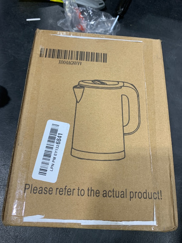 Photo 1 of 0.8L Small Electric Kettles for Boiling Water, Stainless Steel Mini Travel Kettle, 1000W Fast Boil Teapot, Boil-Dry Protection & Auto Shut-Off, Perfect For Traveling Cooking, Coffee, Tea, Eggs(Green)