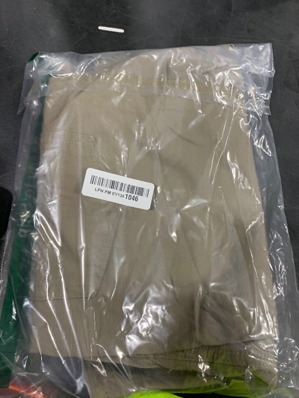 Photo 1 of Wrangler Riggs Workwear Men's Technician Short, Dark Khaki, 34