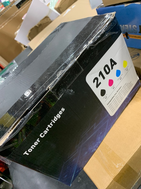 Photo 1 of 210A Toner Cartridges High Yield for Color Laser Jet Pro MFP 4301fdw 210A Compatible for HP 4201dn 4201dne 4201dw 4201dwe MFP 4301dw 4301dwe 4301fdn 4301fdne 4301fdw 4301fdwe Printer(BK/Y/M/C,4 Pack)