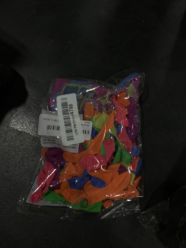 Photo 1 of 100 pcs Assorted Water Balloon with Filler in Poly Bag