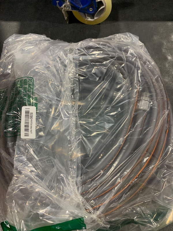 Photo 1 of Giraffe Tools Garden Hose 50FT, 5/8" Lightweight Lay Flat Water Hose, Custom Length, Flexible, Leakproof Hybrid Hose Pipe with Male to Female Fitting