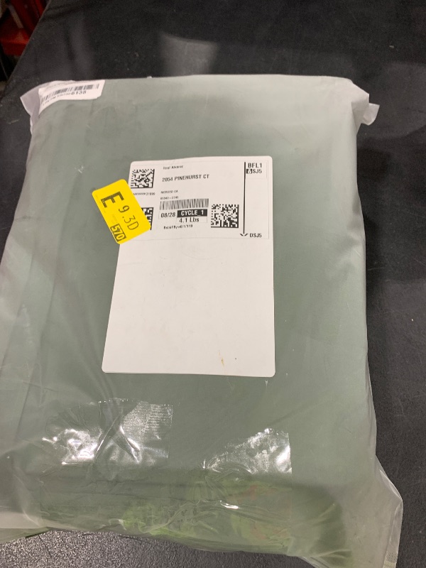 Photo 1 of NEXHOME PRO 100% Organic Cotton Duvet Cover King Size, Pleated Textured Duvet Cover Set Forest Green, 3pc Bedding Set with Zipper Closure, Soft Lightweight and Breathable,104"x90", No Comforter