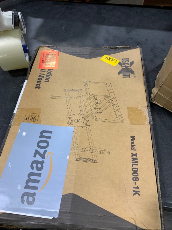 Photo 1 of USX Mount Full Motion TV Wall Mount for Most 42-86 inch Flat Screen/LED/4K, TV Mount Bracket Dual Swivel Articulating Tilt 6 Arms, Max 16" Wood Studs, VESA 600x400mm, Holds up to 132lbs