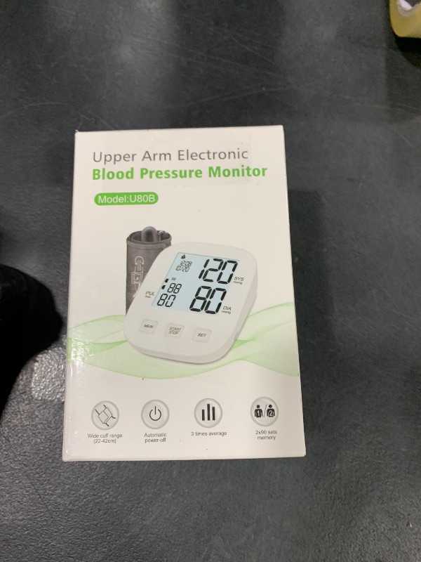 Photo 1 of Blood Pressure Monitor-HOLFENRY Blood Pressure Monitors for Home use, Accurate Upper Arm Automatic Digital BP Machine with 9-17inches Blood Pressure Cuff and AAA Batteries