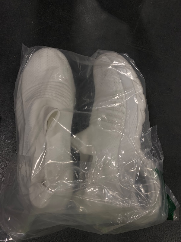 Photo 1 of HKR Womens Comfortable Nursing Work Shoes Slip On Lightweight Platform Walking Sneakers White US 7(ZJW1839baise38)
