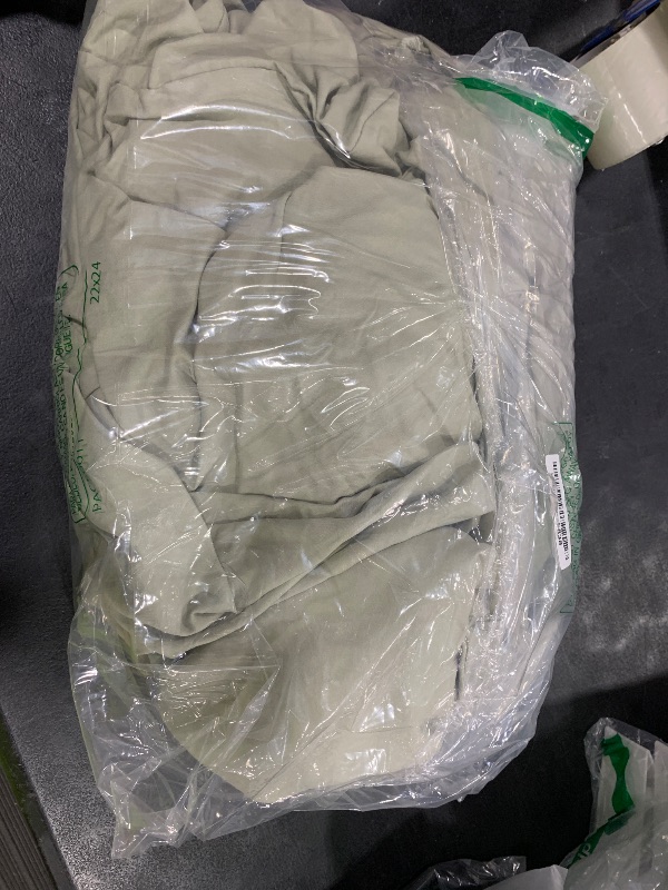 Photo 1 of MILDLY Super Soft Duvet Cover - 100% Washed Microfiber October Mist Sage Comforter Cover Set 3 Pieces with Zipper Closure & Corner Ties (No Comforter)