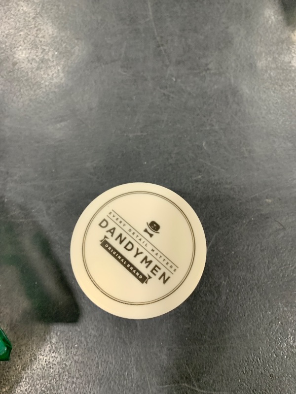 Photo 1 of DandyMen Pomade – Strong Hold, High Shine, and Hydrating Formula with Pro-Vitamin B5 – Tobacco Vanilla Scent – 4 oz