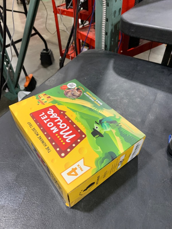 Photo 1 of Motel Mouse Humane No Kill Live Catch and Release Mouse Traps, Reusable with Cleaning Brush - 4 Pack