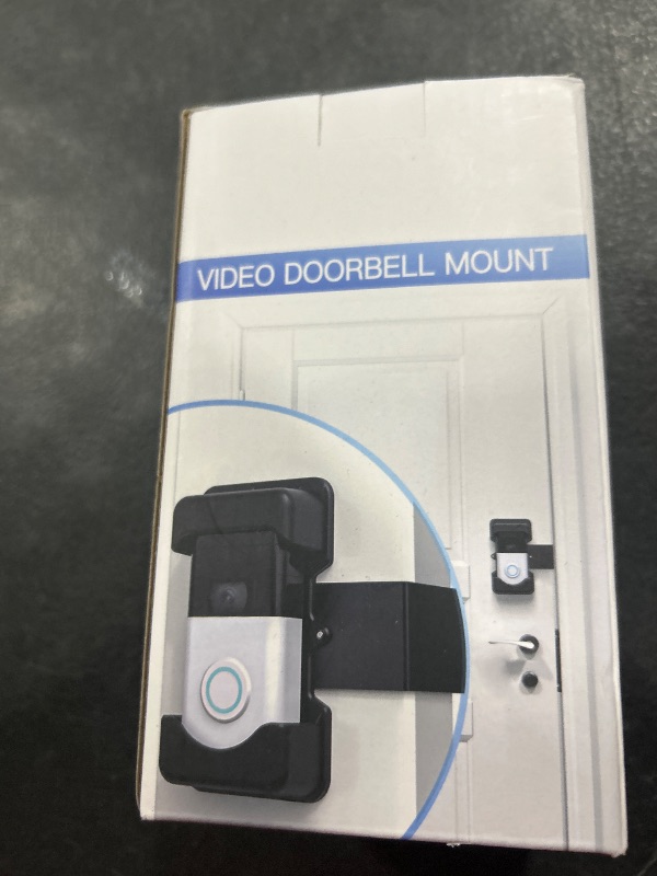 Photo 1 of COOLWUFAN Anti-Theft Video Doorbell Mount, Adjustable Height(3.7’’-5.1’’), Compatible with Most Brand Video Doorbell, No-Drill Mounting Bracket for Most Brand Video Bell