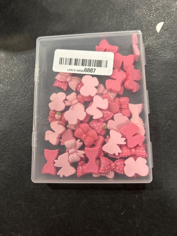 Photo 1 of 100Pcs Pink Slime Charms Assorted Cute Jelly Embellishments Bulk, Random Kawaii Accessories, Flatback Ornament Resin Charms for Phone Junk Cases,Hairpins Scrapbooking Crafting & DIY Decoration