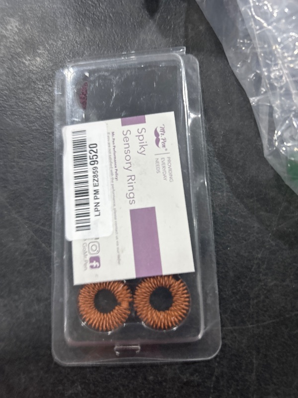 Photo 1 of Mr. Pen- Spiky Sensory Rings, 10 Pack, Assorted Colors, Stress Relief Fidget Sensory Toys, Fidget Rings, Fidget Ring for Anxiety, Stress Relief Rings, Massager for Fidget, Sensory Ring