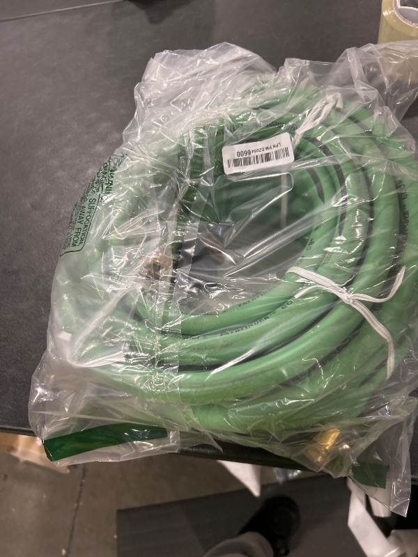 Photo 1 of Continental Pathfinder ECO Green Garden Hose 5/8in Inside Diameter x 50ft Length Male x Female Garden Hose Thread Eco Brass Fittings