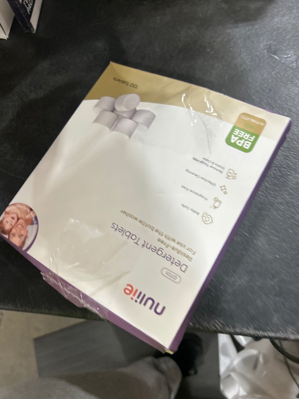 Photo 1 of Nuliie 130 High-Efficiency Detergent Tablets for Momcozy, Baby Brezza, GROWNSY Bottle Washers, Fast-Dissolving, Remove Milk Residue & Odor, Gentle Formula Safe for All Baby Bottle Washers