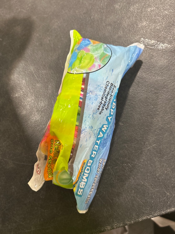 Photo 1 of ?24 Pack?Magnetic Reusable Water Balloons, Fast Self-Sealing for Kids Adults Latex-Free Silicone Quick Easy Auto Fill Bomb Ball, Refillable Pool Beach Outdoor Activities Games Toy Summer Fun Splash