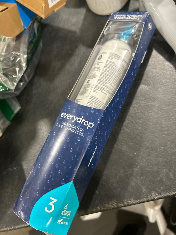 Photo 1 of everydrop® by Whirlpool Ice and Water Refrigerator Filter 3, EDR3RXD1, Single-Pack