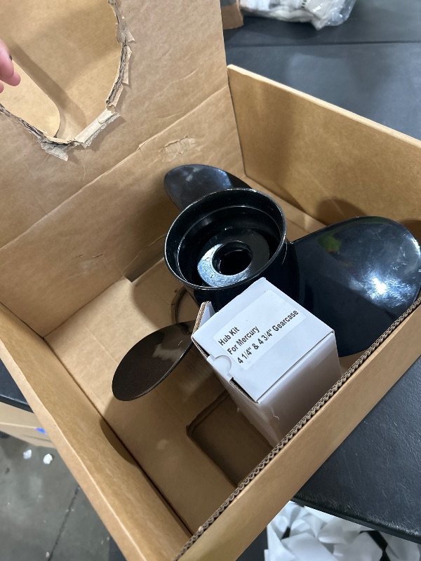 Photo 1 of YOUNG PROPS 12 3/4 x 21Replace OEM#48-77348A45 Upgrade Aluminum Boat Propeller for Mercury Engines 40 50 60 70 75 80 90 100 115 125 140 150HP 12.75dia x 21 Pitch Hub Kits Included 15Spline Tooth RH