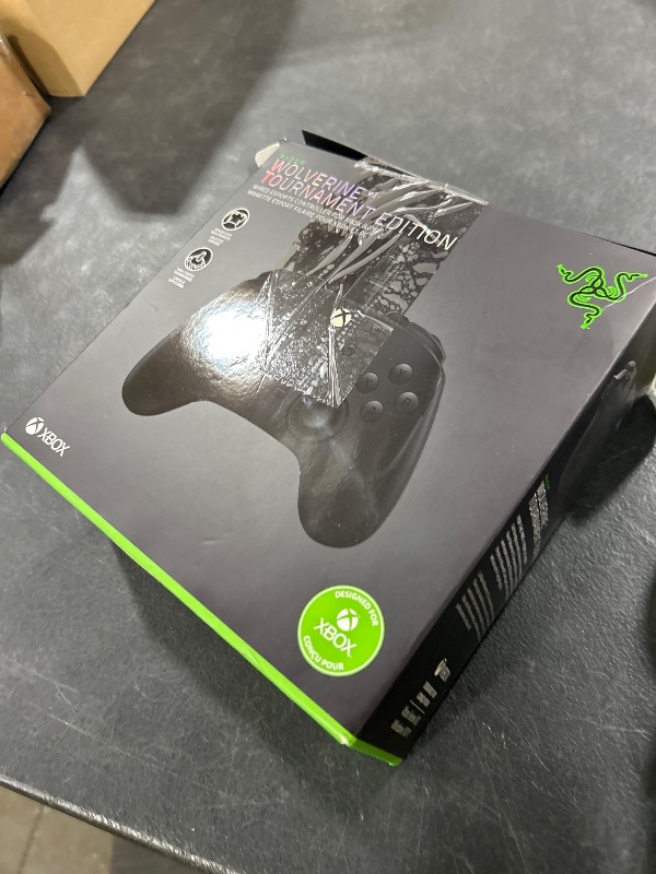 Photo 1 of Razer Wolverine V3 Tournament Edition Wired Gaming Controller: Licensed for Xbox Series X|S, Xbox One, Windows PC - 6 Remappable Buttons - Fast Triggers - USB-C Cable - Wired Tournament Mode - Black