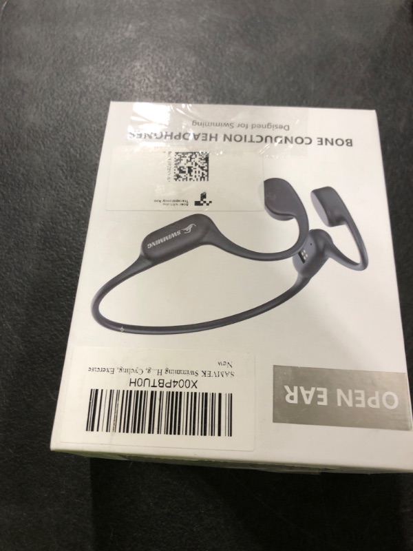Photo 1 of SAMVEK Swimming Headphones IP68 Waterproof, Bone Conduction Headphones MP3 Player Built-in 32G Memory, Bluetooth 5.4 Wireless Headset, Open Earphones Sports Suitable for Running, Cycling, Exercise