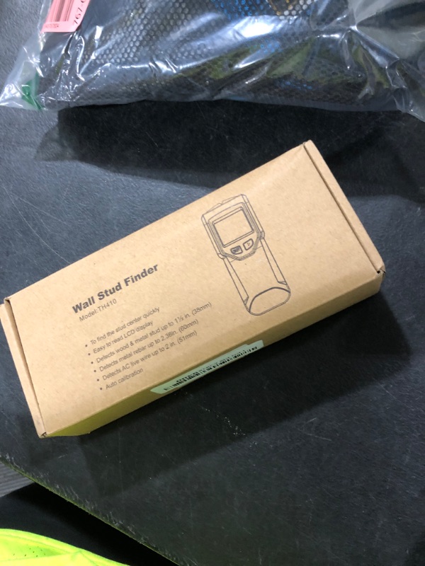 Photo 1 of Stud Finder Wall Scanner - 5 in 1 Stud Finder Tool w/Microprocessor Chip and HD LCD Display, Stud Detector Beam Finders for the Center and Edge of Wood AC Wire Metal Studs Joist Pipe (Lemon)