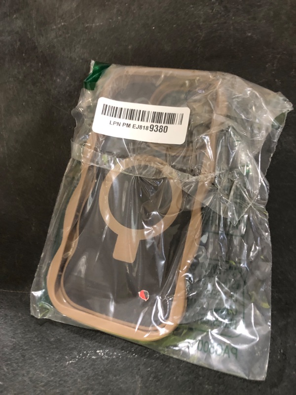 Photo 1 of [Cute Wave Frame+Mag Stand] Designed for iPhone 15 Pro Max Case, [Fit for MagSafe] Translucent Silicone Protective Magnetic Ring Phone Cover for iPhone 15 Promax 6.7 inch Men Women, Desert Titanium