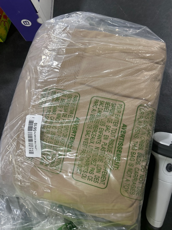 Photo 1 of JELLYMONI Cotton Duvet Cover Cal King Size - Khaki Comforter Cover with Button 100% Washed Cotton 3PCS Breathable Soft Solid Bedding Set Duvet Cover 104×98in & 2 Pillowcases (NO Comforter)