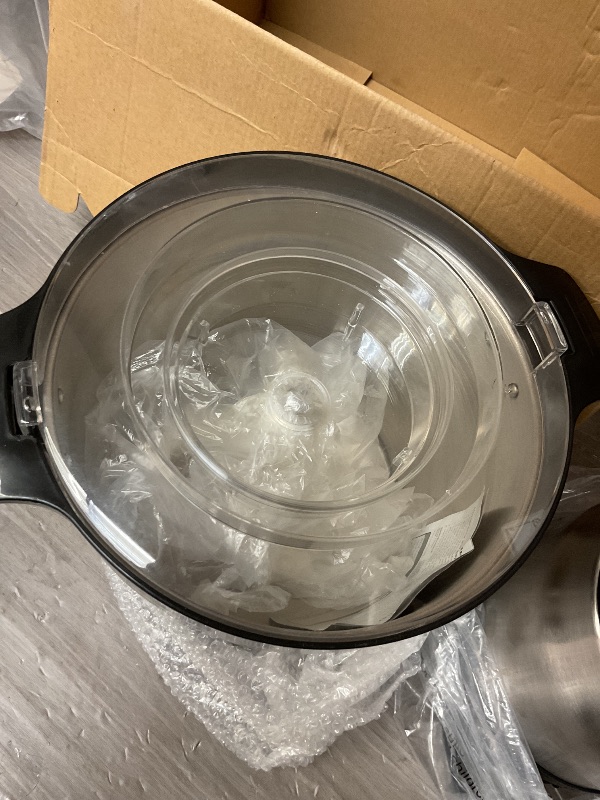 Photo 1 of Electric Food Chopper Large Capacity - Kitchen Food Blender with Powerful 1200W Copper Motor Meat Grinder,Vegetable Chopper,4 Bi-Level Bladesand Spatula 8L/32 Cup Food Processors