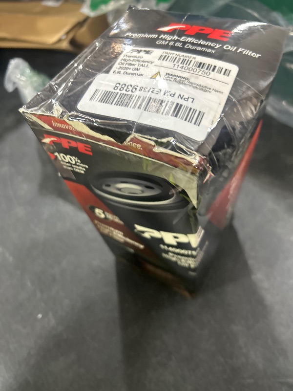 Photo 1 of - Premium High-Efficiency Oil Filter (Tall) 114000750 Compatible with 2020+ GM 6.6L Duramax L5P (Replaces AC Delco PF26)