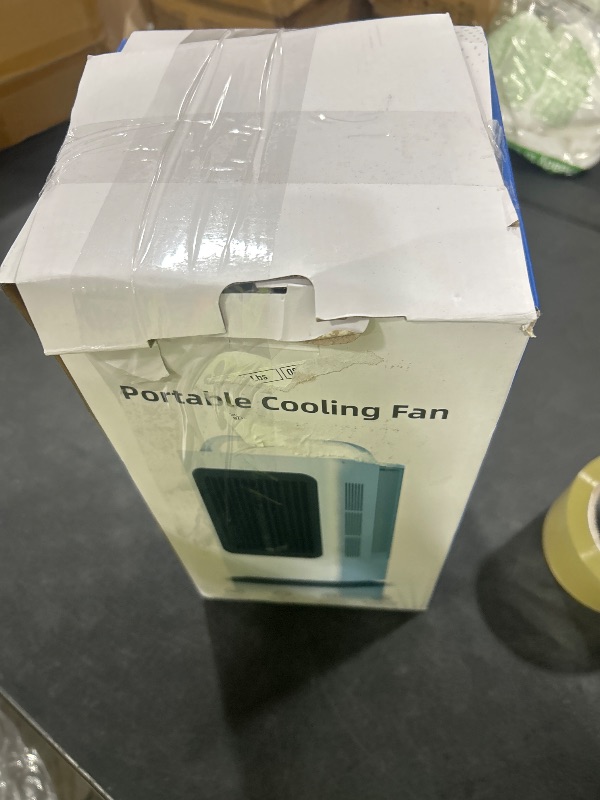 Photo 1 of XAMATTS Portable Air Conditioners, 1700ml Evaporative Air Cooler with Remote, 120° Oscillating Mini Air Conditioner Portable with 3 Speeds & 1-7H Timer, Portable AC Unit Fan for Indoors Bedroom Office