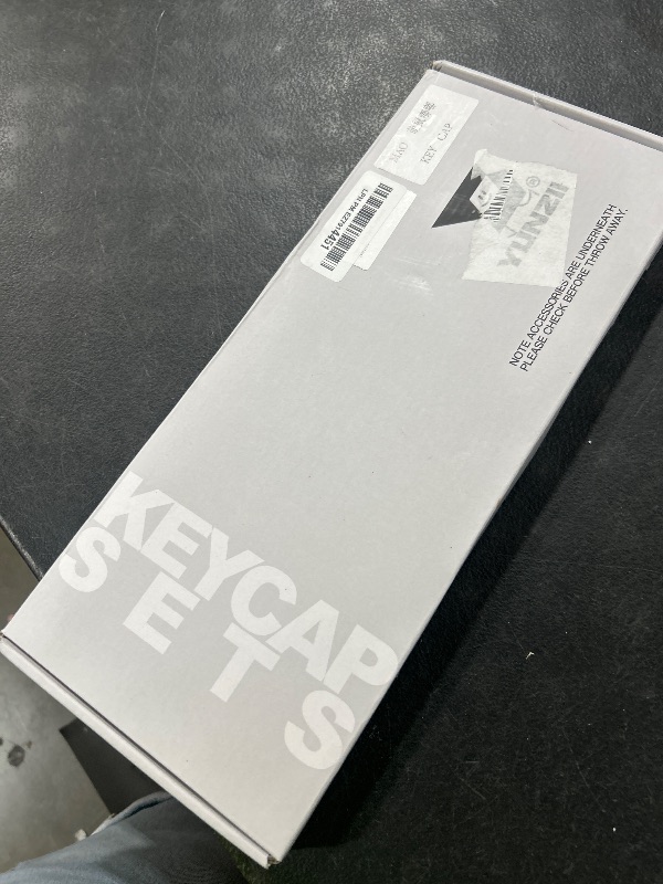 Photo 1 of YUNZII Dye-Sub PBT Keycap Set, Mao Profile, 143 Full Keys Cute Cat Shape Custom Keycaps with Key Puller for Cherry Gateron MX Switches Mechanical Gaming Keyboard (Mousie)