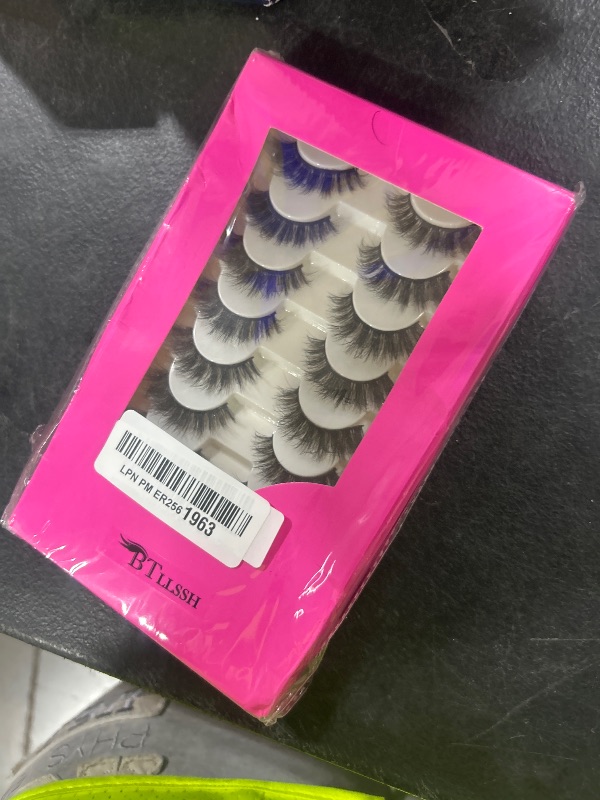 Photo 1 of beautykaisen 8 PAIR 3D Faux Mink Lashes Handmade Luxurious Volume Fluffy Natural False Eyelashes(3D637-8)