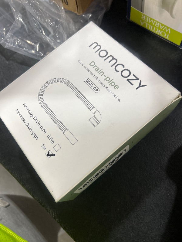 Photo 1 of Momcozy Soft & Safe Drain Hose for KleanPal Pro Baby Bottle Washer – Flexible, Durable Replacement Accessory for Easy Water Drainage (1M)
