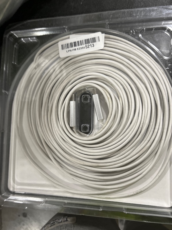 Photo 1 of huaham 10K 8K HDMI 2.1 Cable Fiber Optic 50ft, HDMI Cable Super Flexible 48Gbps, 8K60Hz & 4K120Hz, Support eARC, Dolby, HDCP 2.2&2.3, HDR 10, Compatible with Blu-ray Roku LG PS5 PS4 Xbox RTX