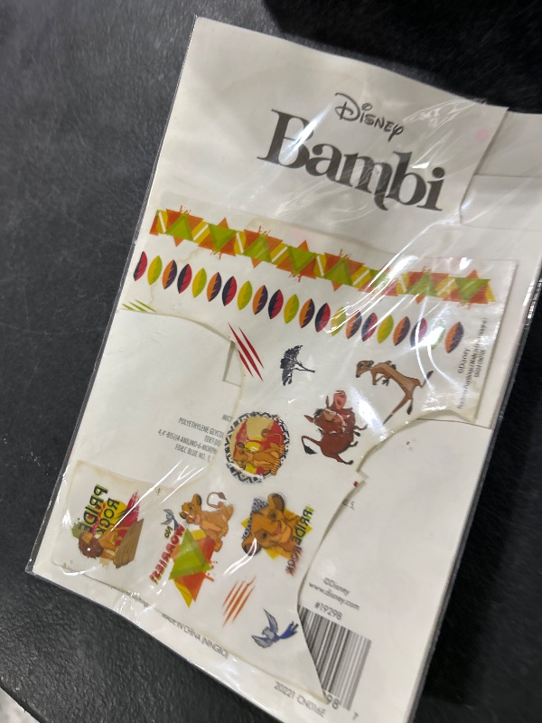 Photo 1 of Disney Temporary Tattoos for Kids Bundle ~ Over 250 Disney Animals Tattoos Featuring Mickey, Minnie, Lion King, Nemo, Aristocats, More | Disney Party Favors Party Supplies
