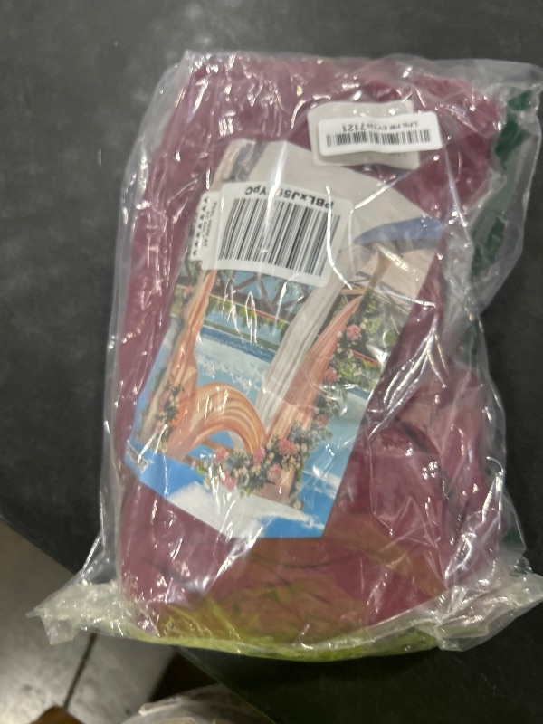 Photo 1 of 10 x 10 Feet Burgundy Backdrop Curtain for Partie, Background Curtains for Photoshoot, Birthday, Wedding, Halloween, Thanksgiving, Christmas Day, New Year Party Decorations 5Ft x 10Ft, 2 Panels