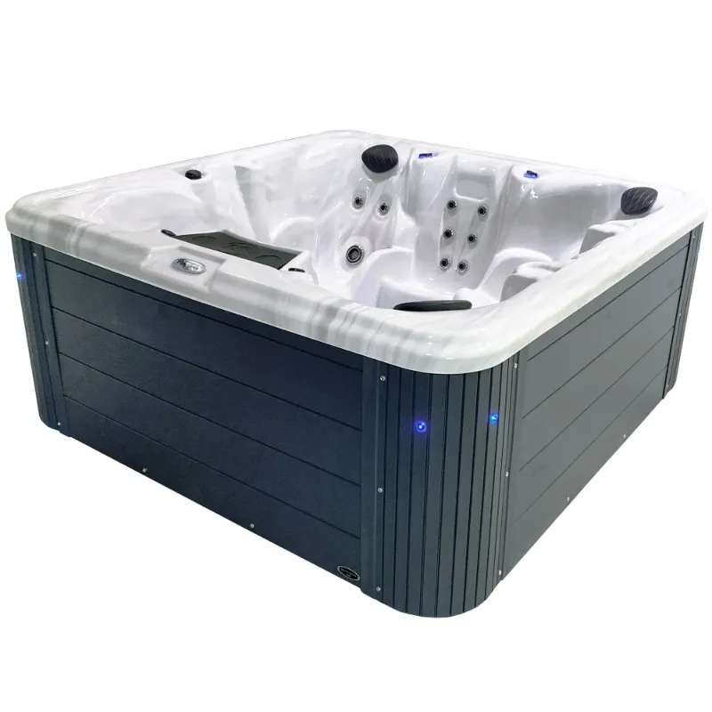 Photo 1 of Insight 5-6 Person 34-Jet, 73-Port Lounger Acrylic Spa with Ice Bucket by Aqualife by Strong Spas
