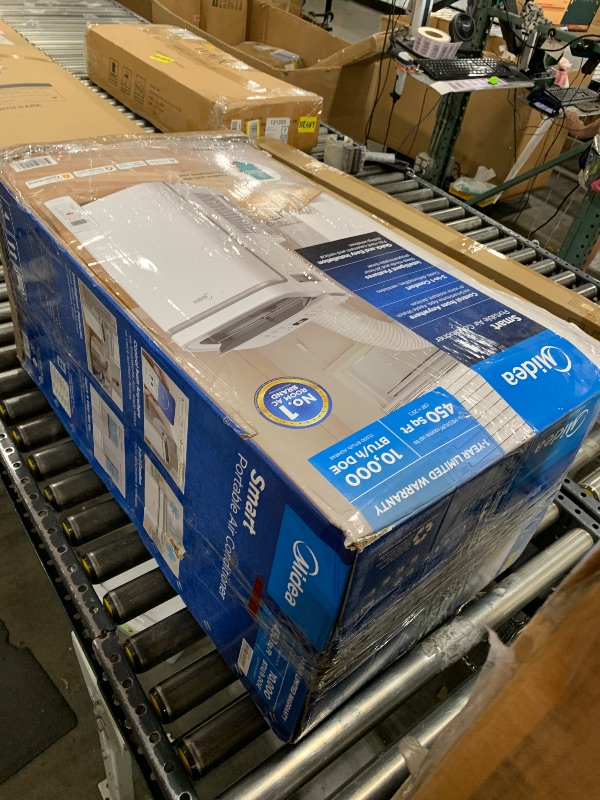 Photo 1 of Midea MAP10S1XWT-A Air Conditioner, 14,000 BTU-Smart, Grey