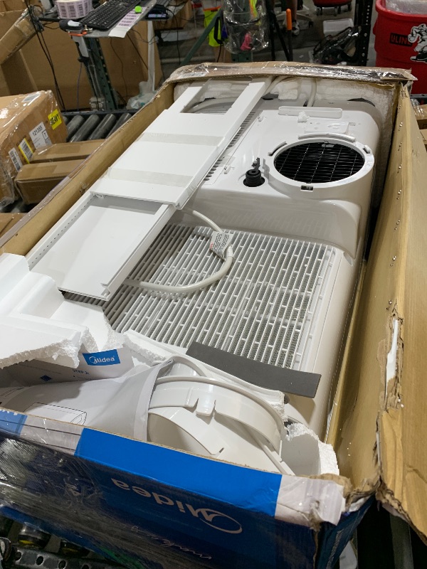 Photo 1 of Midea MAP10S1XWT-A Air Conditioner, 14,000 BTU-Smart, Grey
