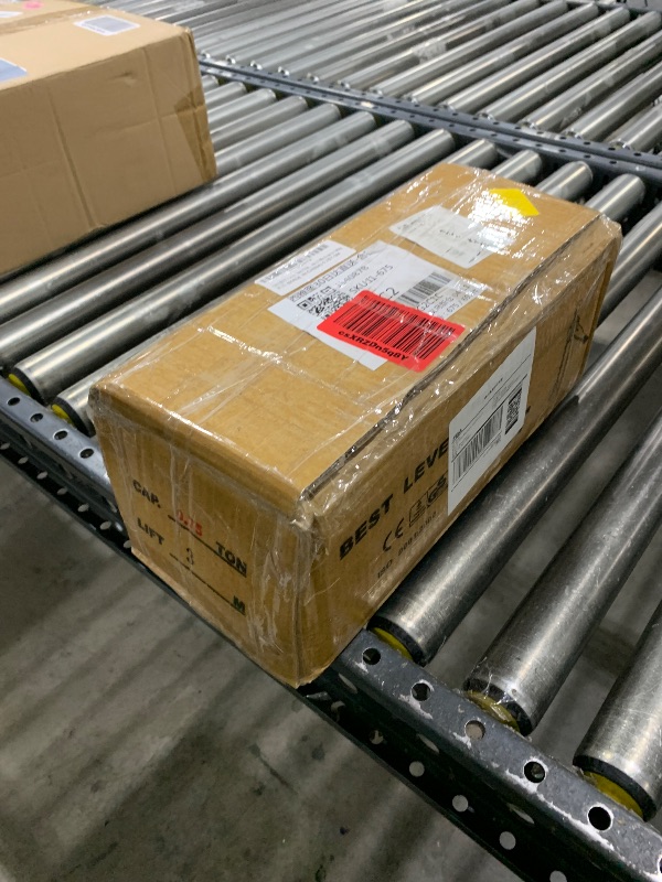 Photo 1 of YATOINTO Lever Chain Hoist, 3/4 Ton Come Along Winch, 10FT Manual Ratchet Puller Hoist,G80 Black Chain and 2 Heavy Duty Hooks,1650lbs Hoist for Lifting