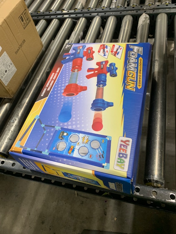 Photo 1 of YEEBAY Shooting Game Toy for Age 6, 7, 8,9,10+ Years Old Kids, Boys - 2pk Air Guns & Shooting Target 