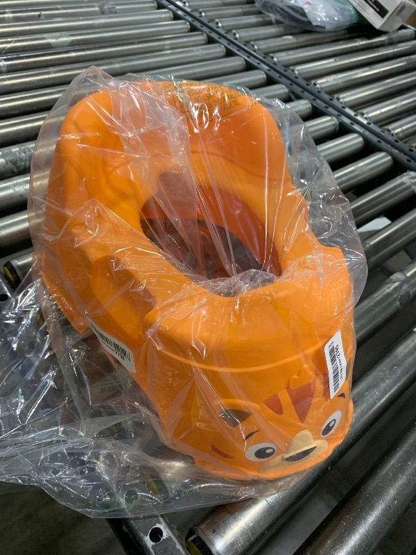 Photo 1 of Baby Einstein Tinkle and Reveal Tiger Potty Training Toilet, Non-Skid Toddler Potty, Removable Bowl, Ages 18+ Months